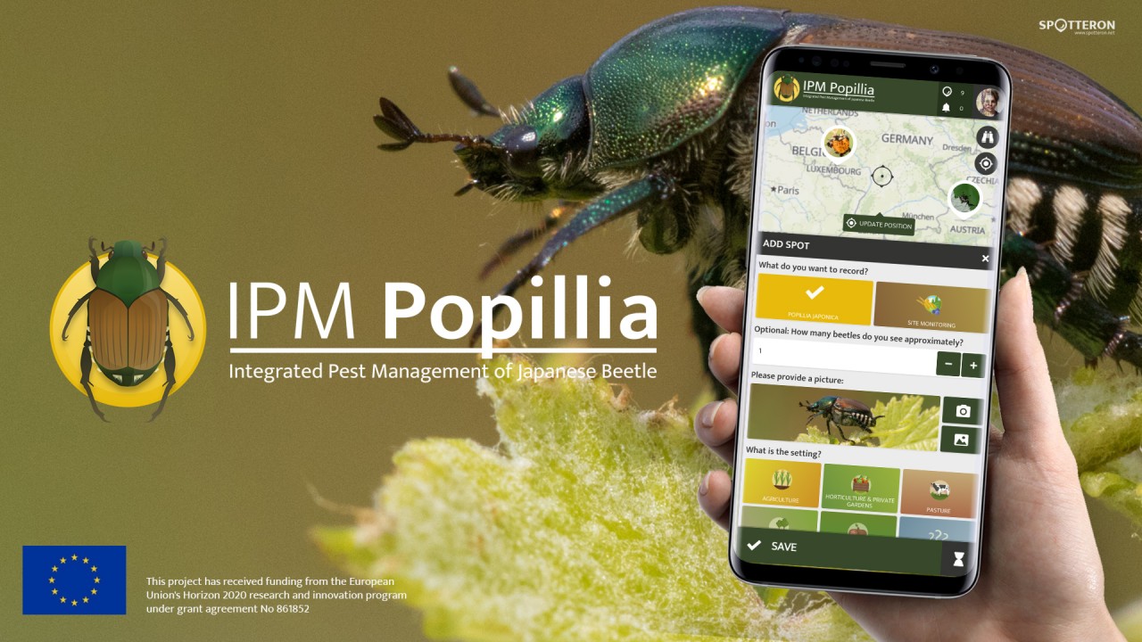 Citizen Science App for recording invasive species