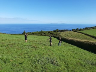 Azorean field work between islands